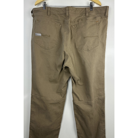 Ariat Rebar Perfect Rise Made Tough Straight Pant Khaki Womens Plus Size 20WR 20 - Picture 14 of 16